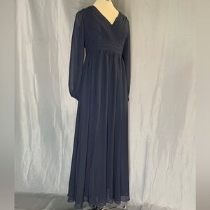 Navy Blue Formal Dress